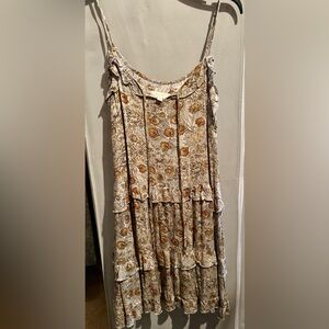 BE COOL Autumn Floral Tiered Sundress